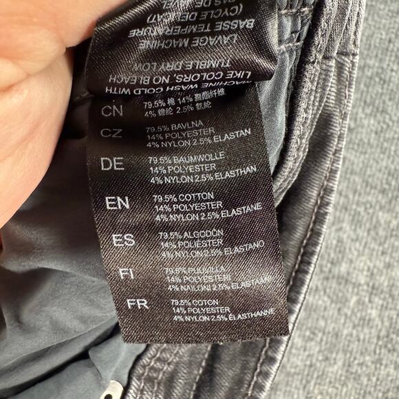 Kuhl Thermik Jeans 35X32 Stonewash Black Articulated Denim Stretch Casual - Picture 6 of 10